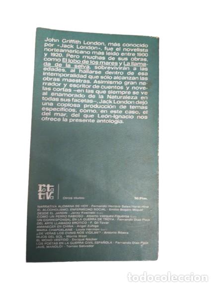 Libros de segunda mano: CUENTOS DE MAR - JACK LONDON - Foto 2