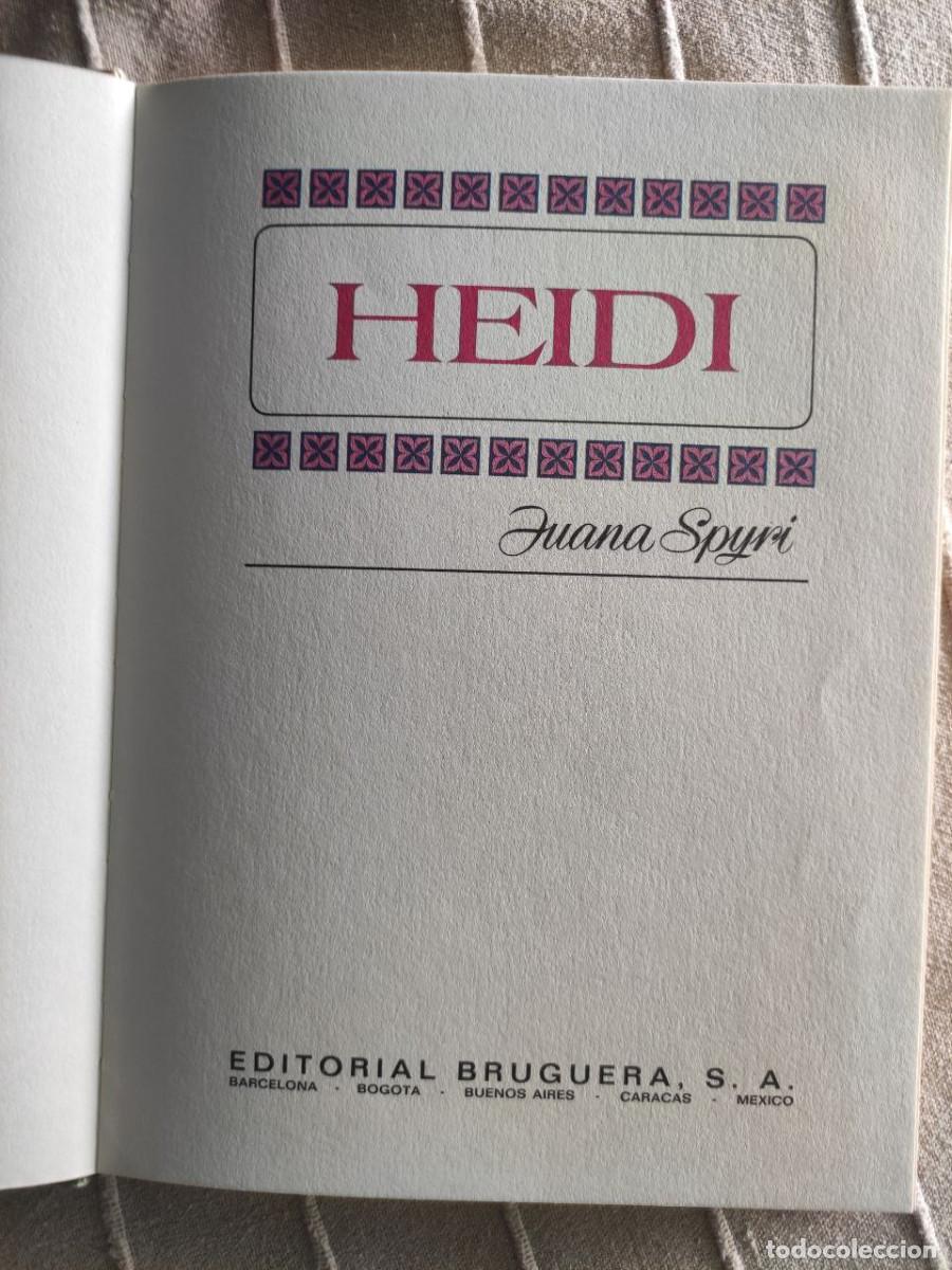 Libros de segunda mano: Heidi. Juana Spyri c&oacute;mic - Foto 2