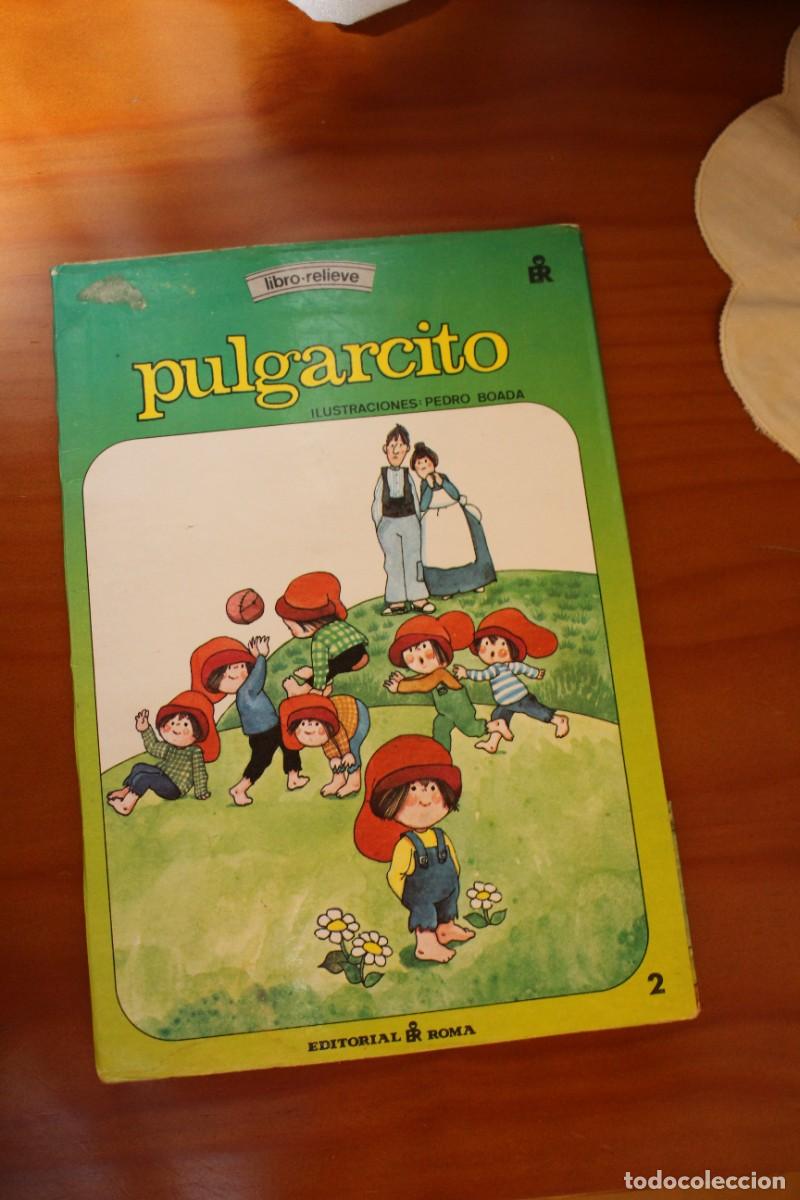 Libros de segunda mano: Cuento de Pulgarcito en relieve. Editorial Roma. - Foto 1