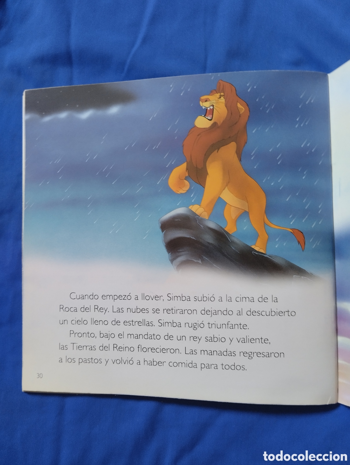 Libros de segunda mano: EL REY LE&Oacute;N LIBRO+AUDIOCUENTO. DISNEY - Foto 3
