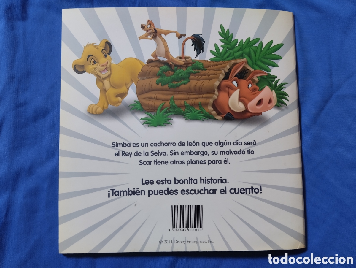 Libros de segunda mano: EL REY LE&Oacute;N LIBRO+AUDIOCUENTO. DISNEY - Foto 5