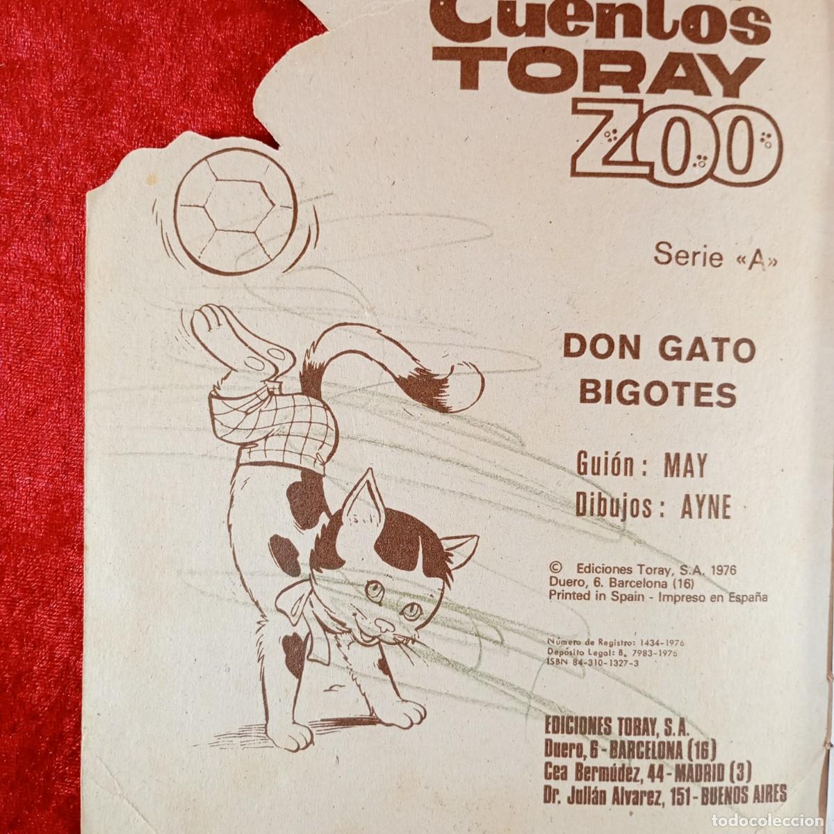 Libros de segunda mano: DON GATO BIGOTES - MAY, AYNE - EDICIONES TORAY - 1976 / 3384 - Foto 4