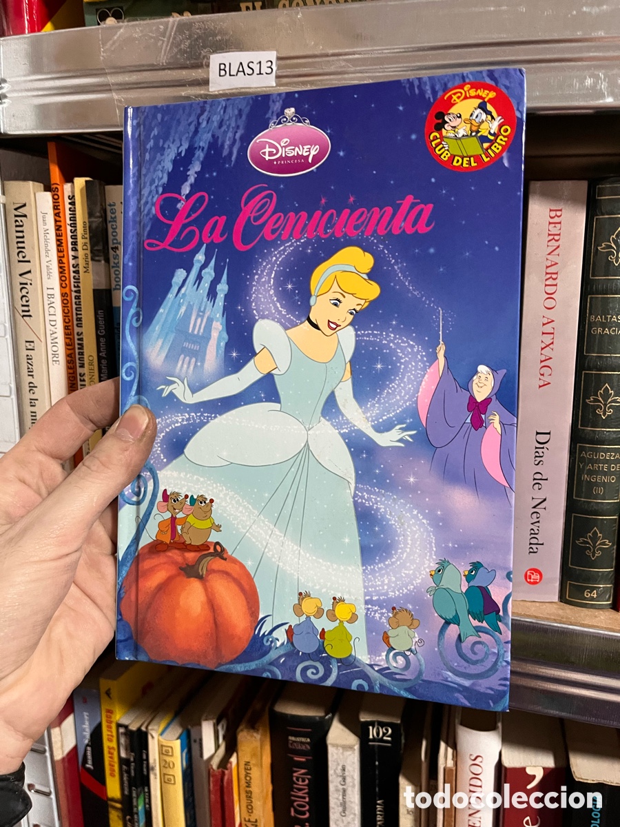 Libros de segunda mano: Blas13 la cenicienta, Disney, club del libro, cuento ilustrado