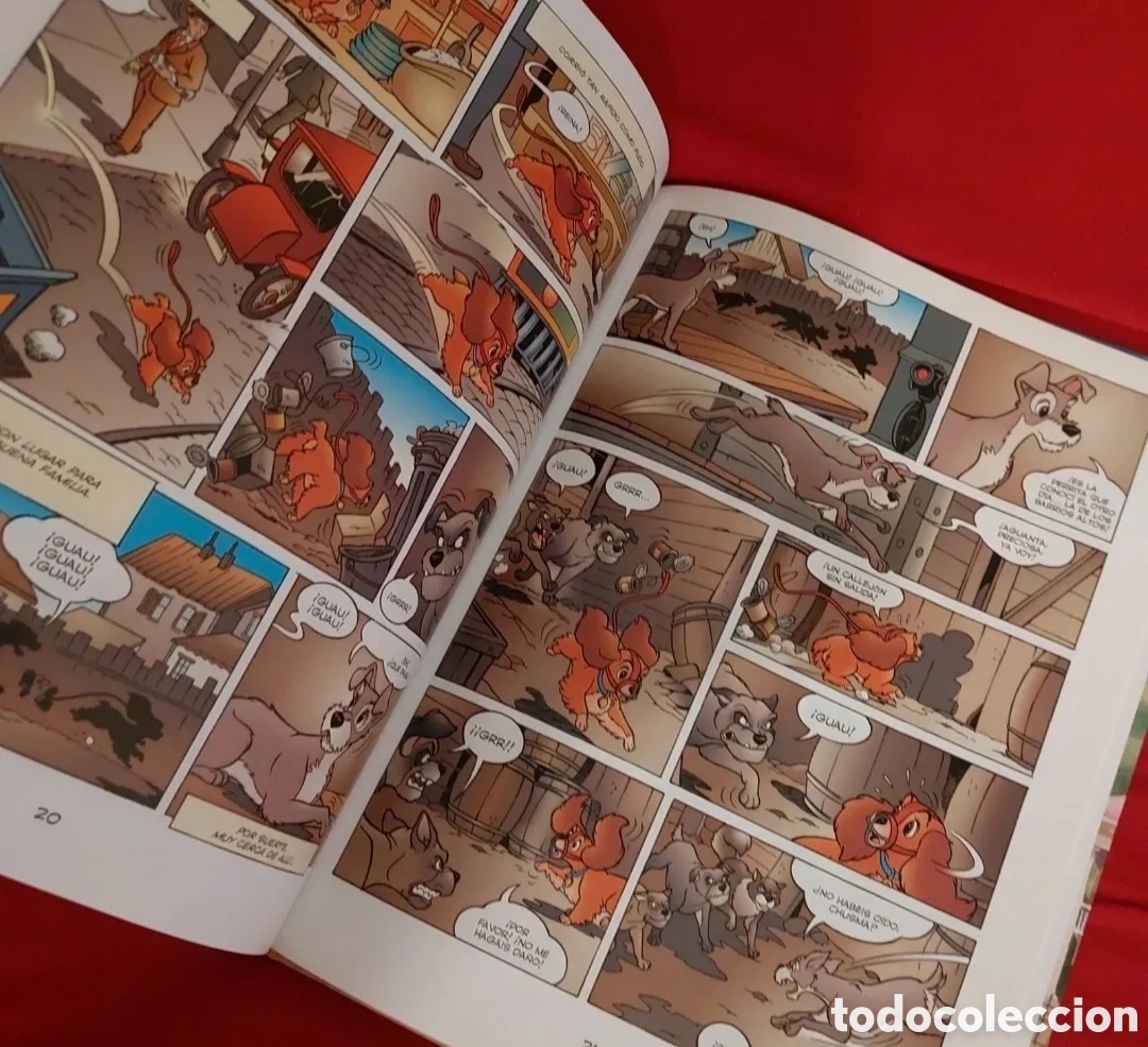 Libros de segunda mano: Libro comic La dama y el vagabundo disney 2010 - Foto 2