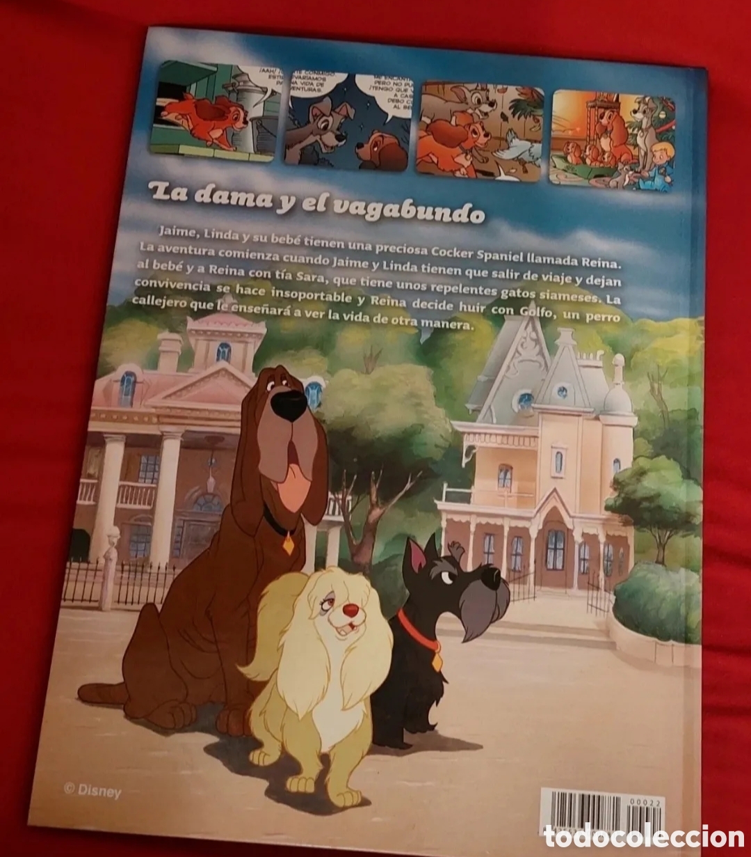 Libros de segunda mano: Libro comic La dama y el vagabundo disney 2010 - Foto 3