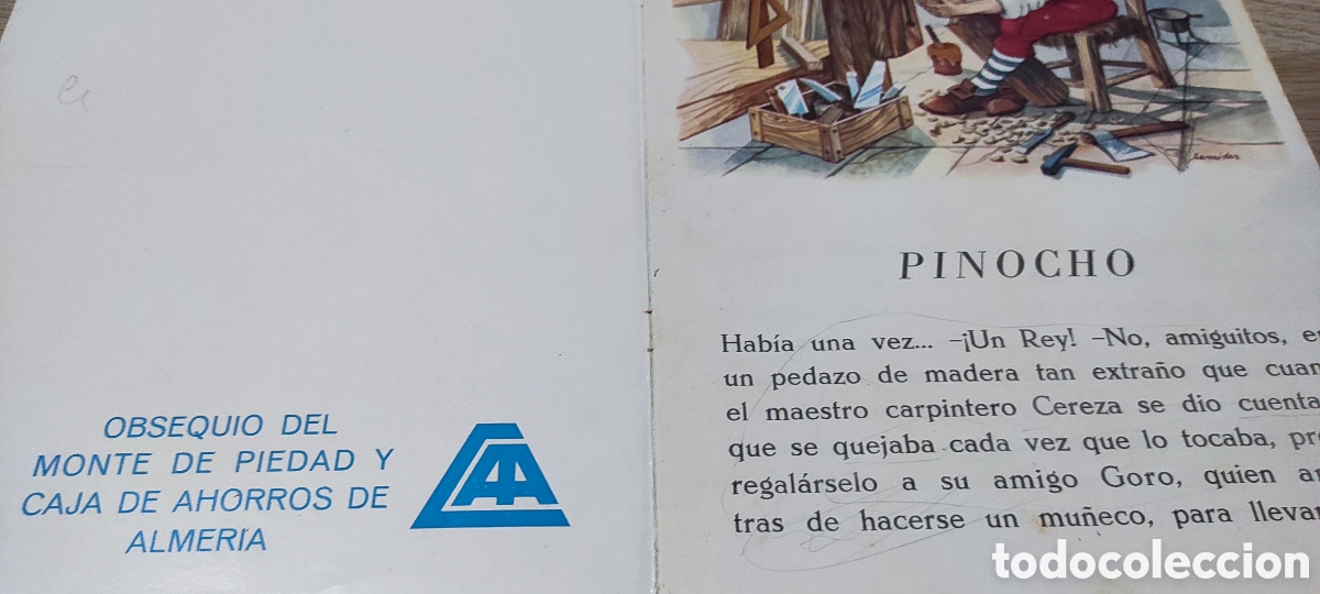 Libros de segunda mano: Pinocho. Ediciones Vulcano 1975 - Foto 2