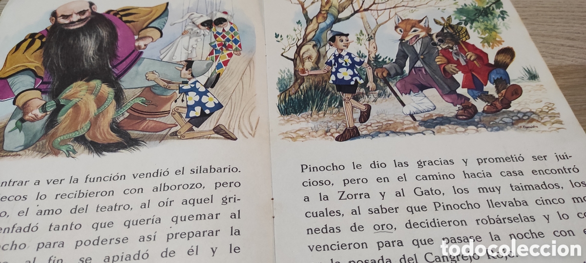 Libros de segunda mano: Pinocho. Ediciones Vulcano 1975 - Foto 4