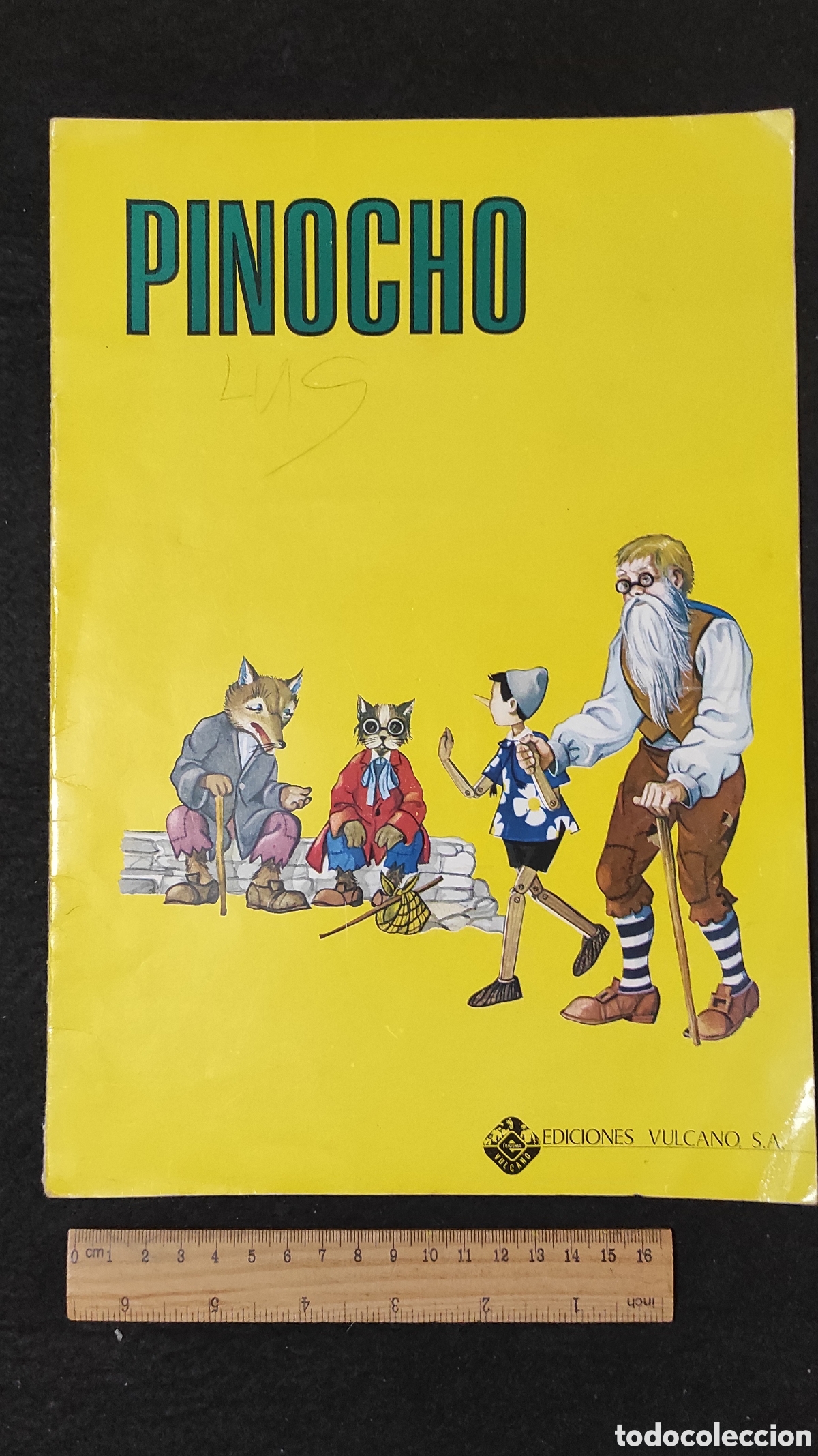 Libros de segunda mano: Pinocho. Ediciones Vulcano 1975 - Foto 1