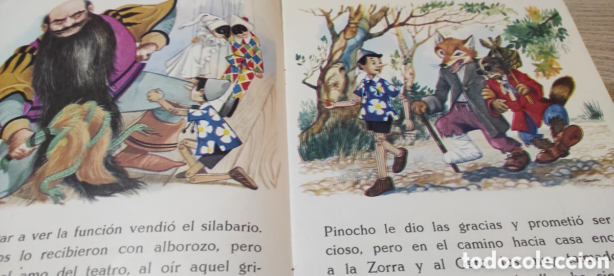 Libros de segunda mano: Pinocho. Ediciones Vulcano 1975 - Foto 5