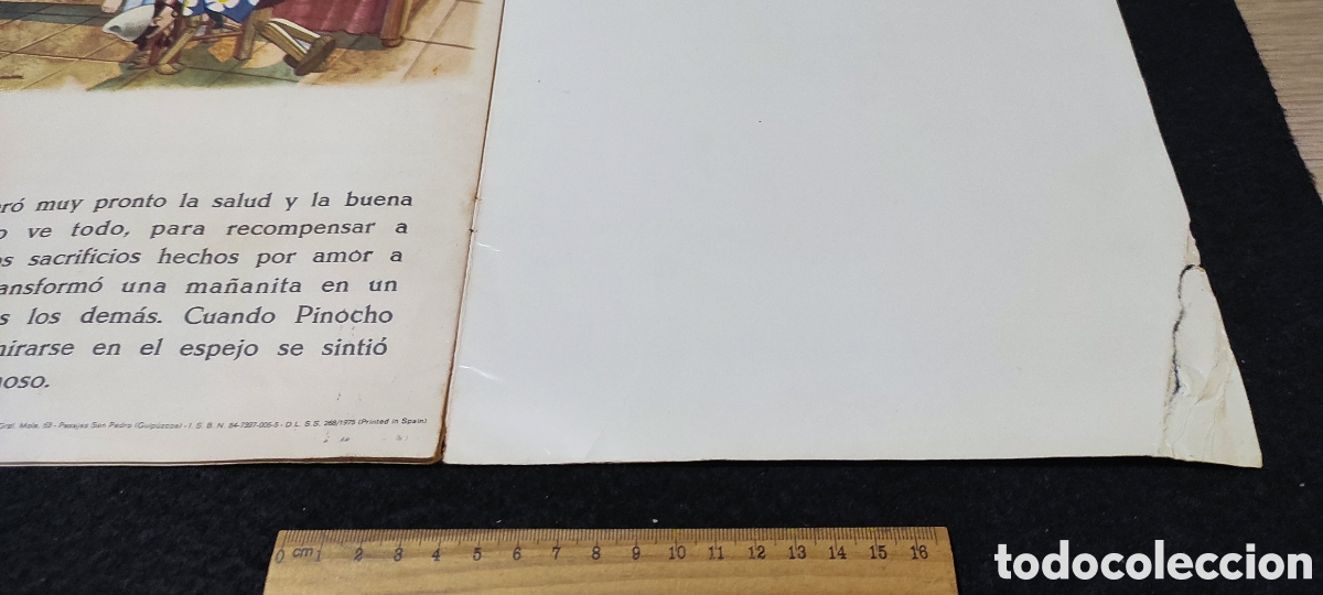 Libros de segunda mano: Pinocho. Ediciones Vulcano 1975 - Foto 10