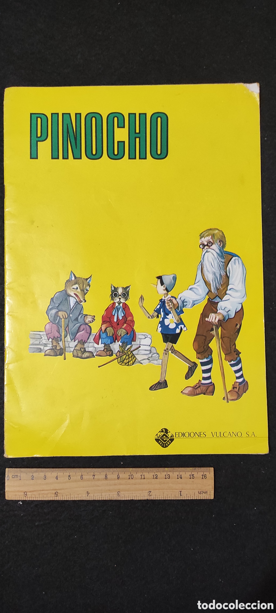Libros de segunda mano: Pinocho. Ediciones Vulcano 1975 - Foto 1