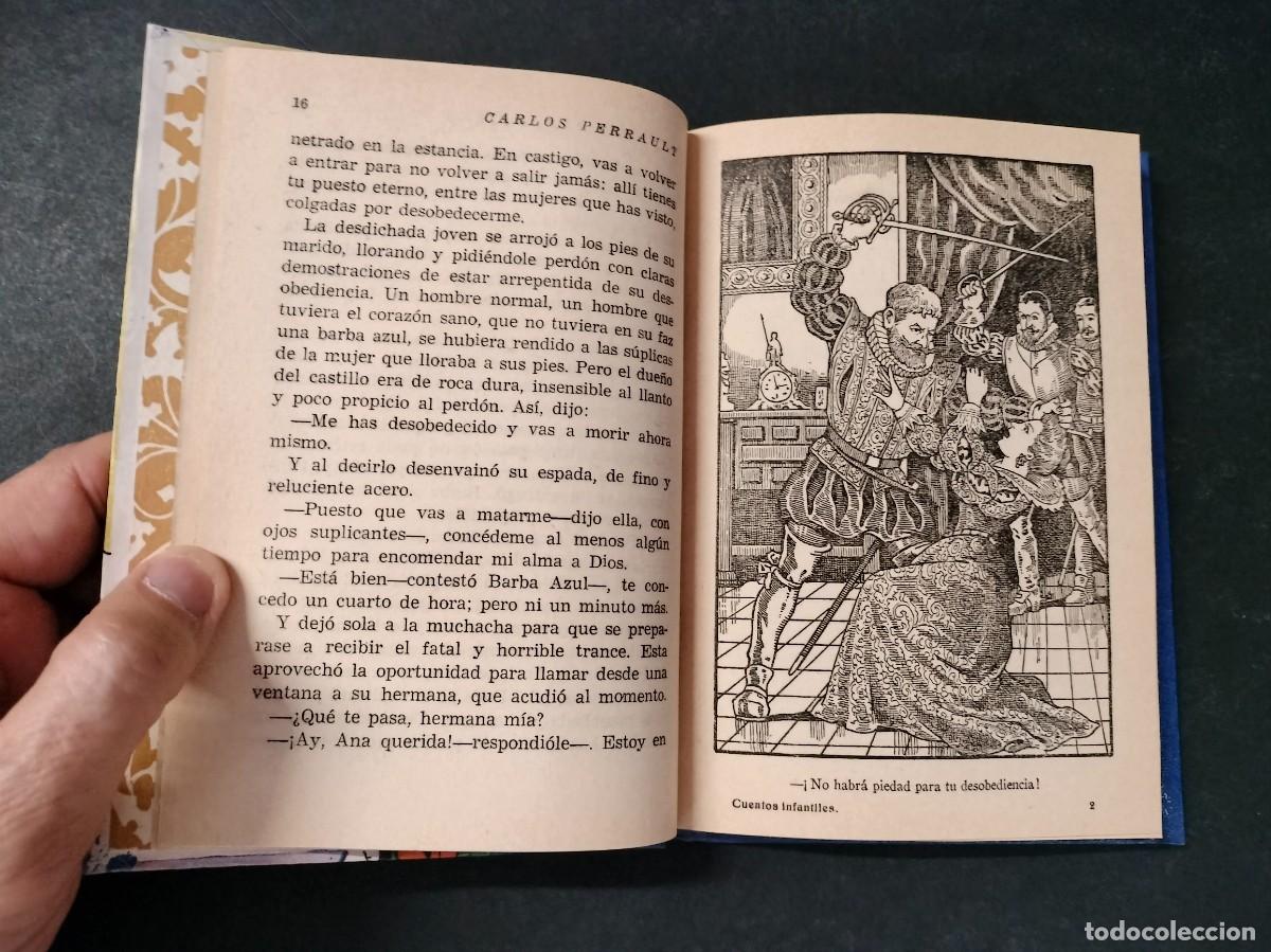 Libros de segunda mano: CUENTOS DE PERRAULT EDITORIAL HERNANDO DE LIBROS PARA LA JUVENTUD 1958 - Foto 5