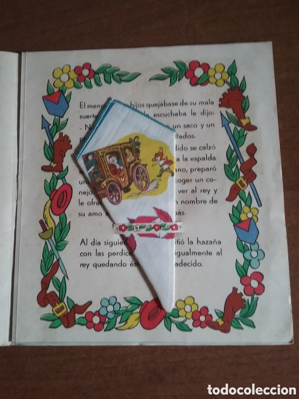 Libros de segunda mano: EL GATO CON BOTAS.ANTIGUO CUENTO INFANTIL. - Foto 2