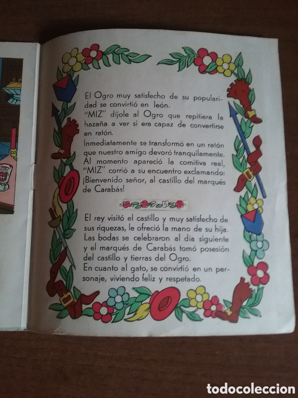 Libros de segunda mano: EL GATO CON BOTAS.ANTIGUO CUENTO INFANTIL. - Foto 3