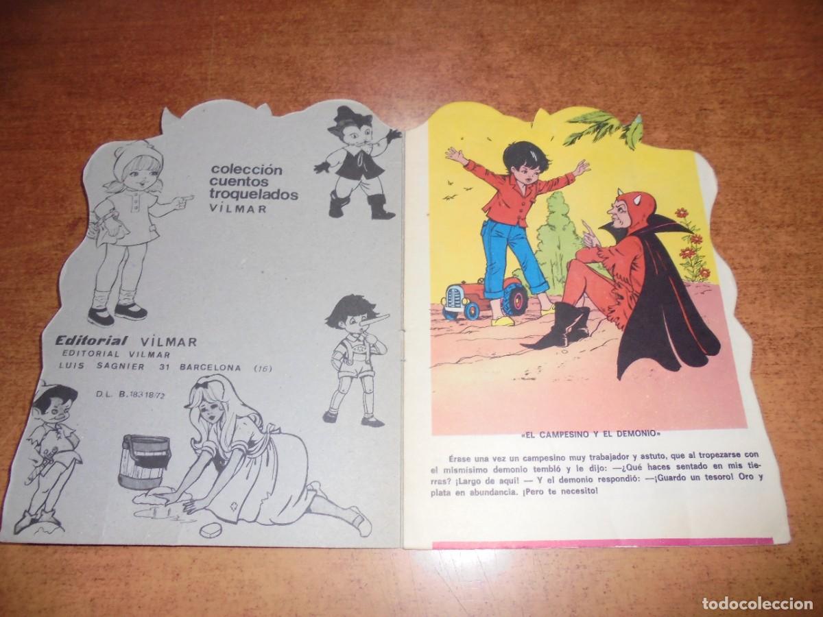 Libros de segunda mano: CUENTO TROQUELADO EL CAMPESINO Y EL DEMONIO. ED. VILMAR 1972 - Foto 2