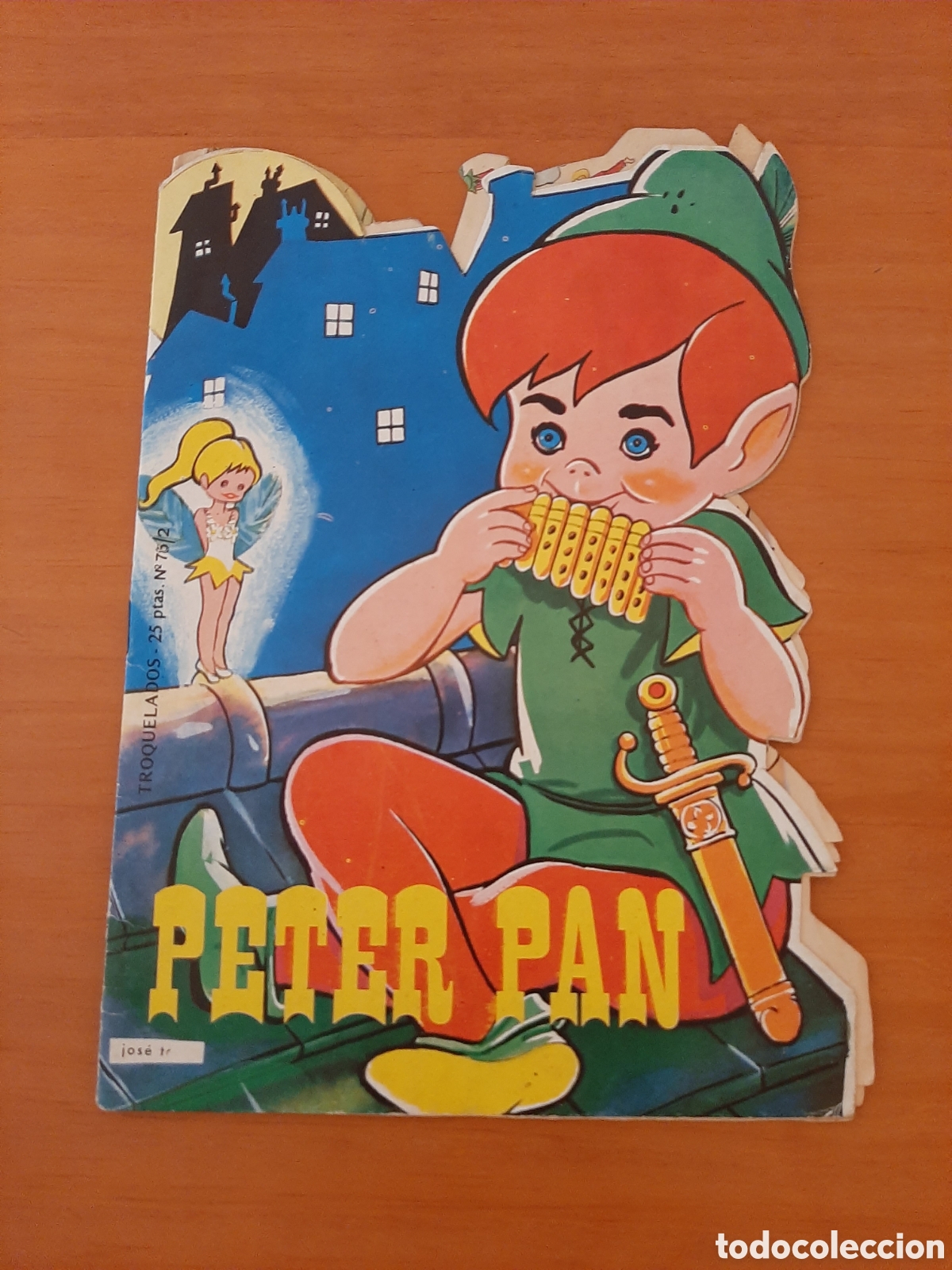 Libros de segunda mano: Peter Pan troquelado. - Foto 1