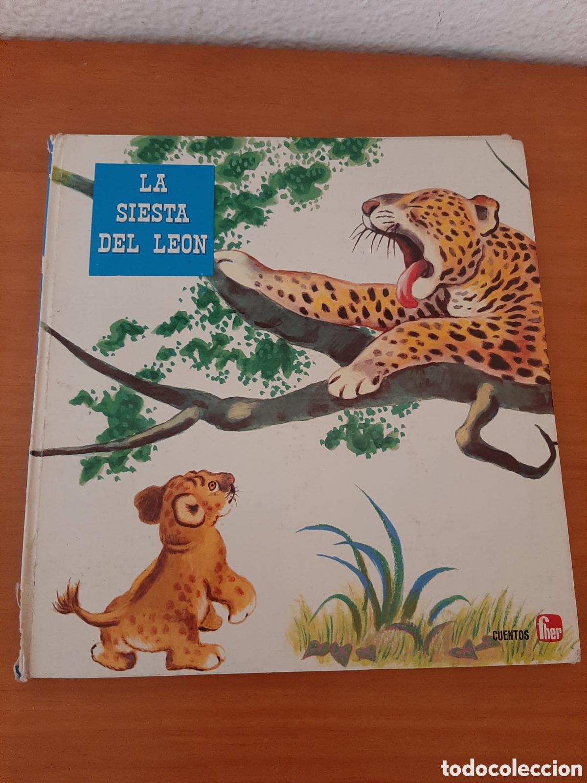Gebrauchte B&uuml;cher: La siesta del le&oacute;n. Ediciones Fher.
