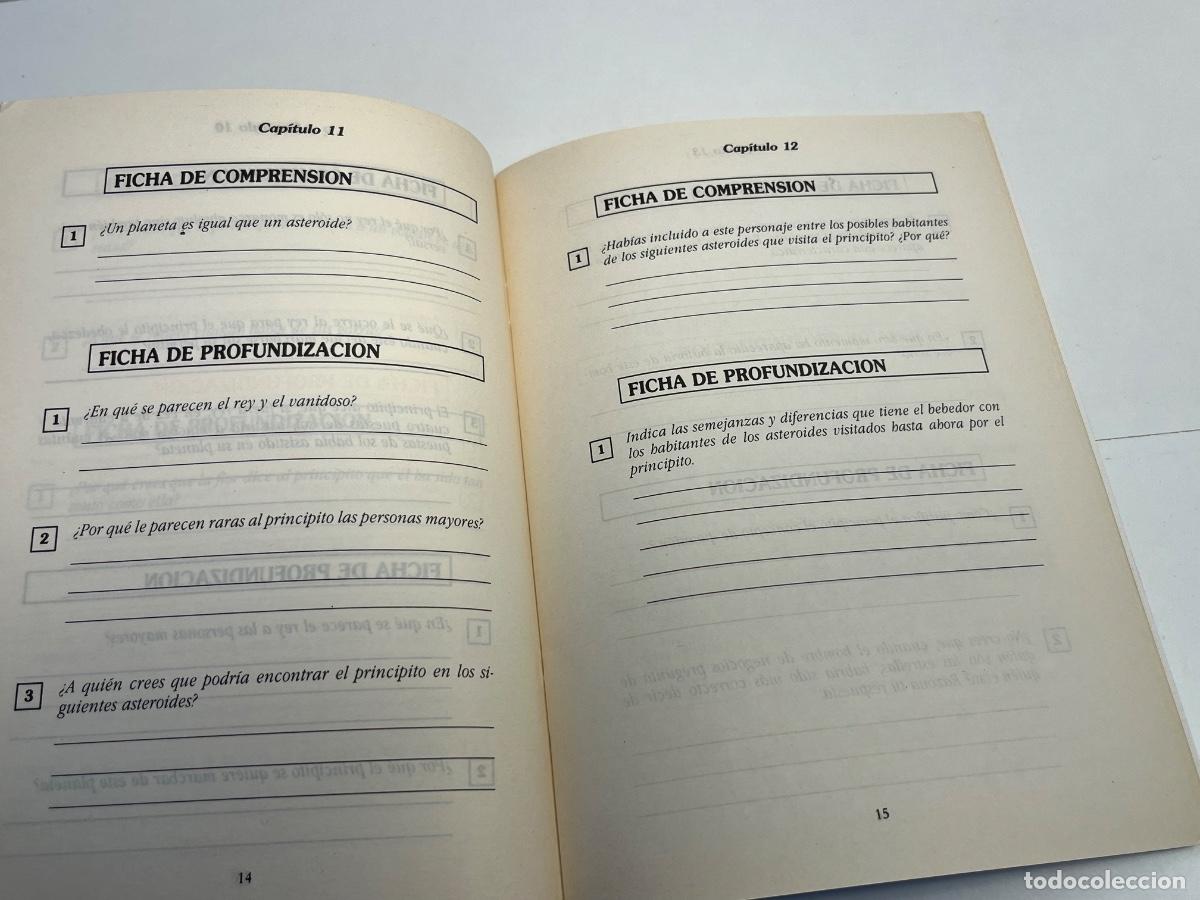 Libros de segunda mano: Lote El Principito: libro + cuaderno - Foto 6