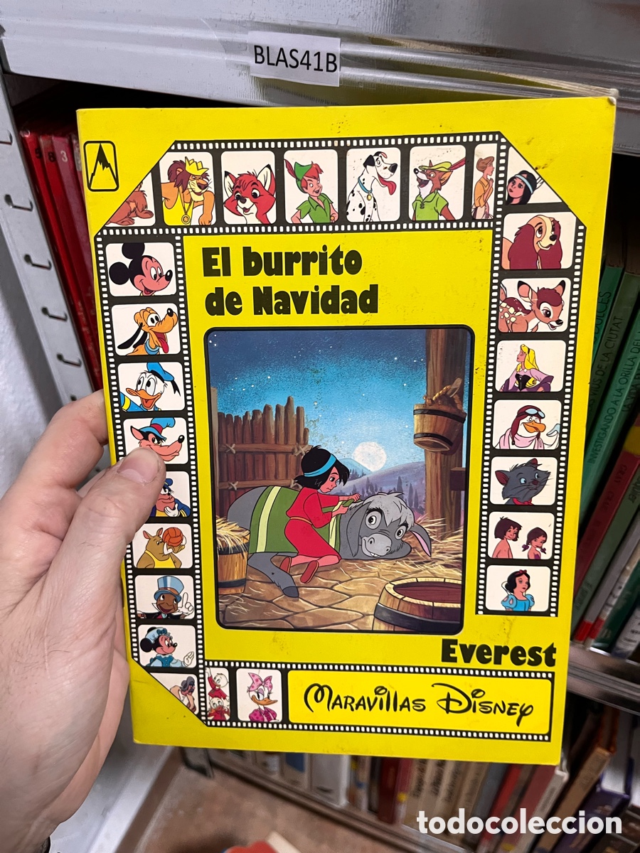 Libros de segunda mano: BLAS41B maravillas Disney Everest, El burrito de Navidad