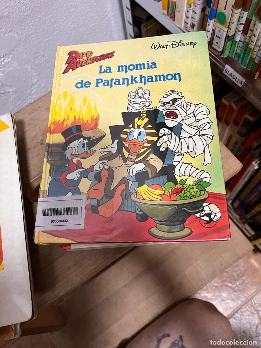 Libros de segunda mano: BLAS42A (libro de biblioteca) LA MOMIA DE PATANKHAMON, WALT DISNEY, PATO AVENTURAS