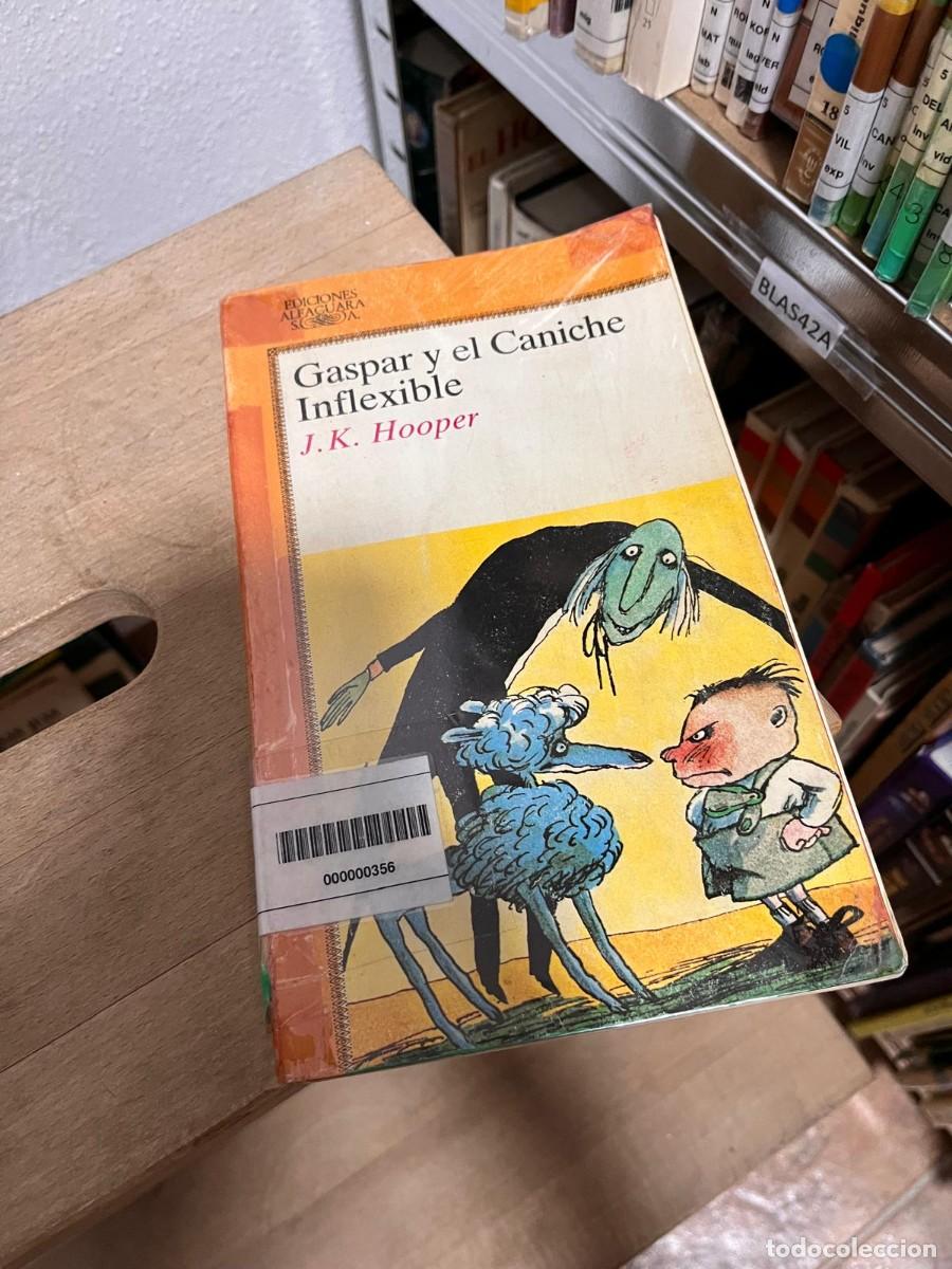 Libros de segunda mano: BLAS42A (libro de biblioteca) GASPAR Y EL CANICHE INFLEXIBLE, J K HOOPER