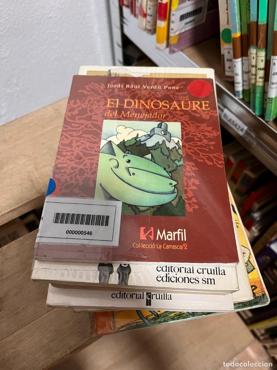 Libros de segunda mano: BLAS42A (libro de biblioteca) EL DINOSAURE DEL MENEJADOR, JORDI RAUL VERDU PONS, MARFIL
