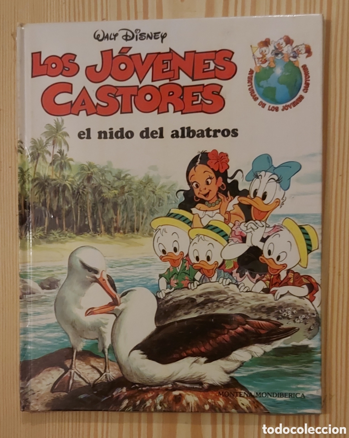 Libros de segunda mano: PRECINTADO Los J&oacute;venes Castores Walt Disney el nido del albatros n&deg;11 Montena.Mundiberica A&ntilde;os 80