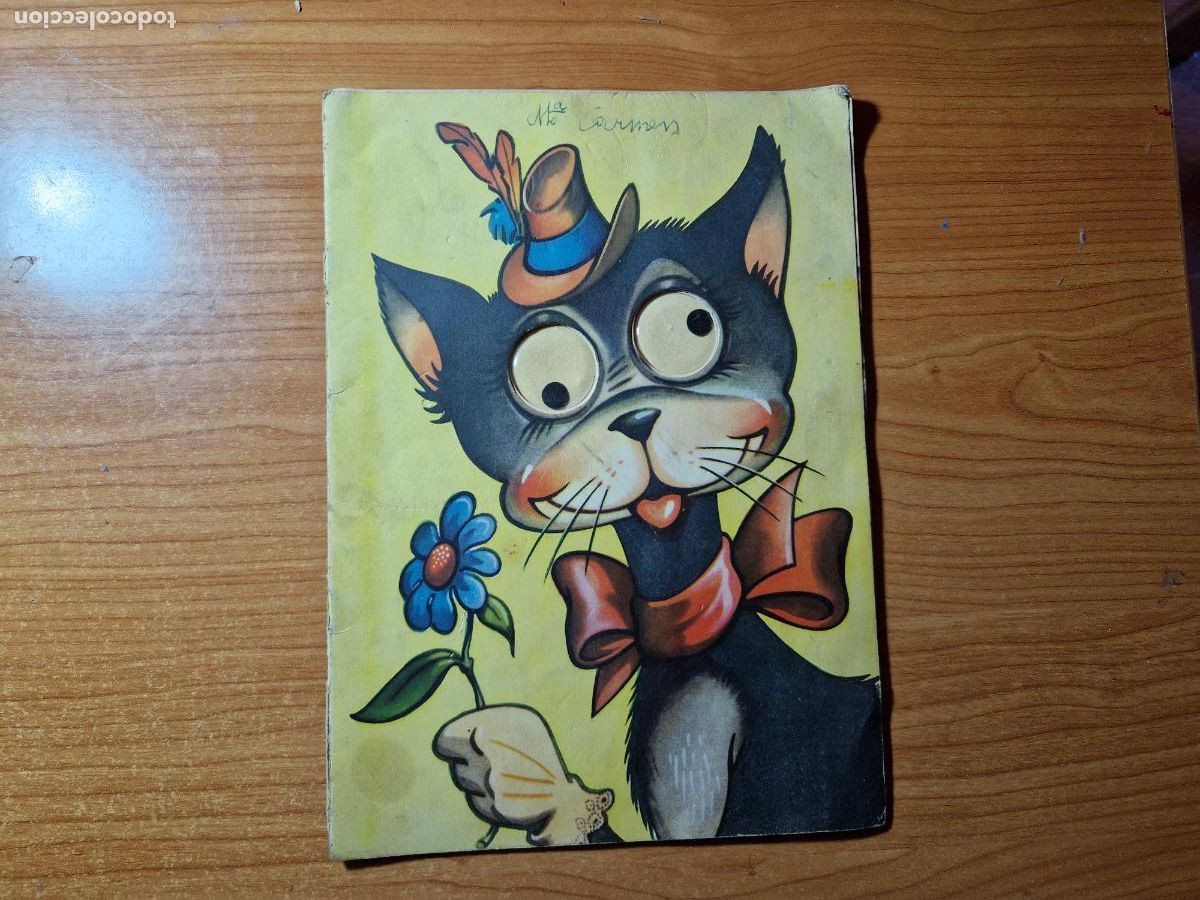 CUENTO GATO CON PARTES MOVILES