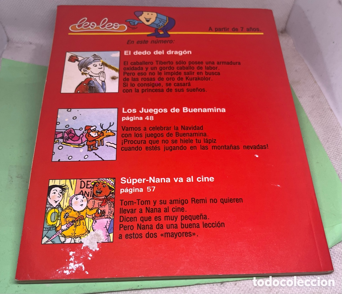 Libros de segunda mano: LEO LEO 2 EL DEDO DEL DRAG&Oacute;N SM MENSUAL - Foto 2