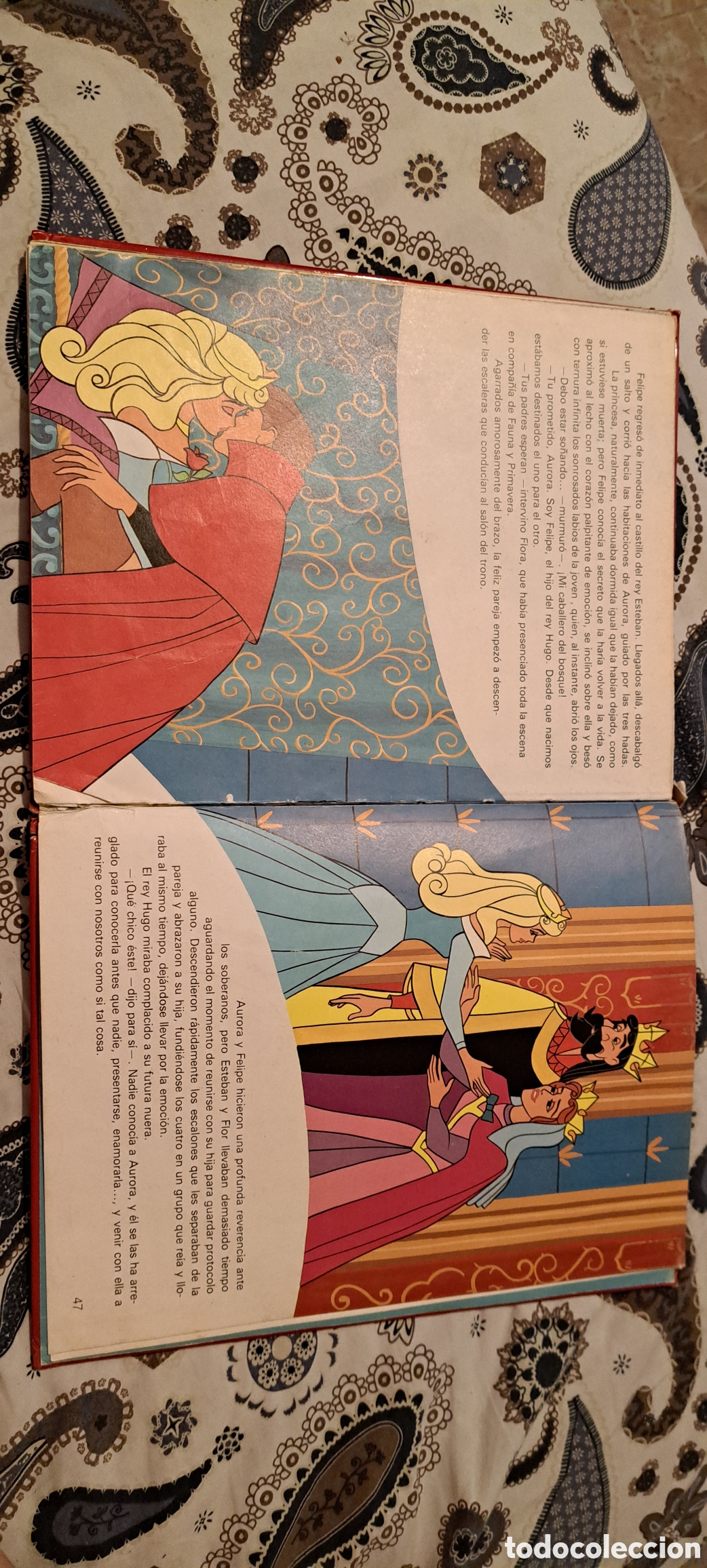 Libros de segunda mano: Libro Antologia Disney La Bella Durmiente y La Dama y el Vagabundo - Foto 4
