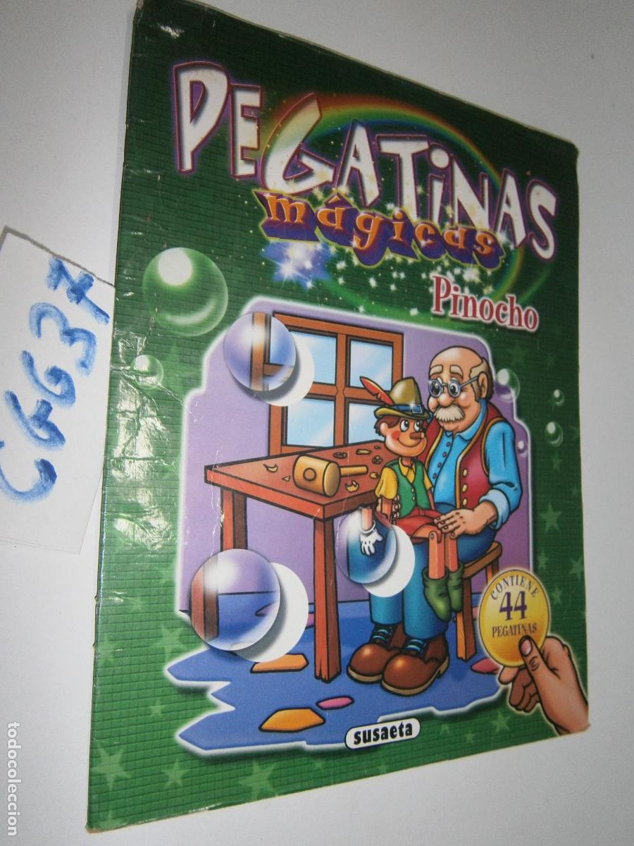 Libros de segunda mano: PEGATINAS MAGICAS - PINOCHO - Foto 1