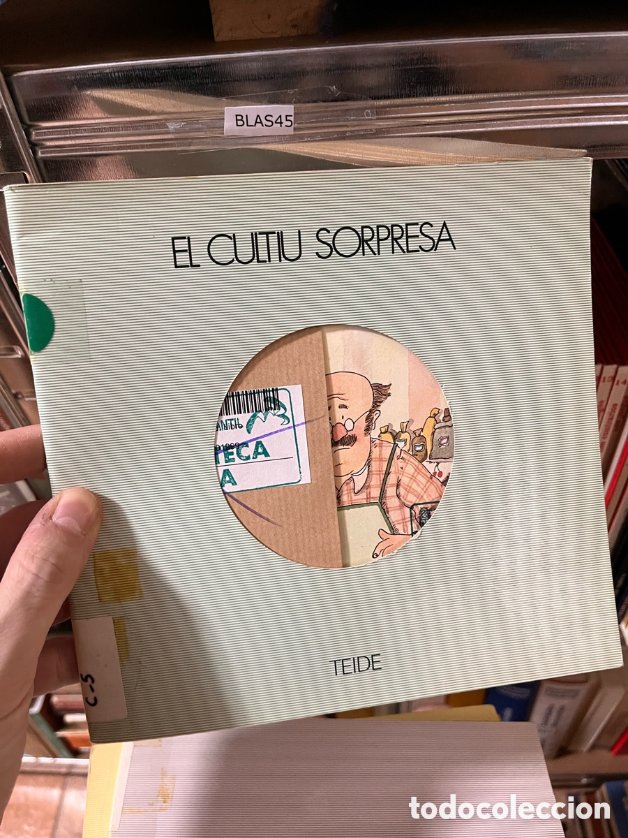 Libros de segunda mano: Blas45 el cultiu sorpresa. Teide. Cuento ilustrado en grapa. De biblioteca