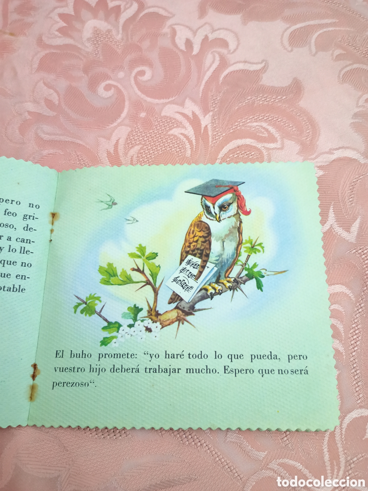 Libros de segunda mano: Antiguo cuento .El concurso de canto.Colecci&oacute;n Celeste. - Foto 2