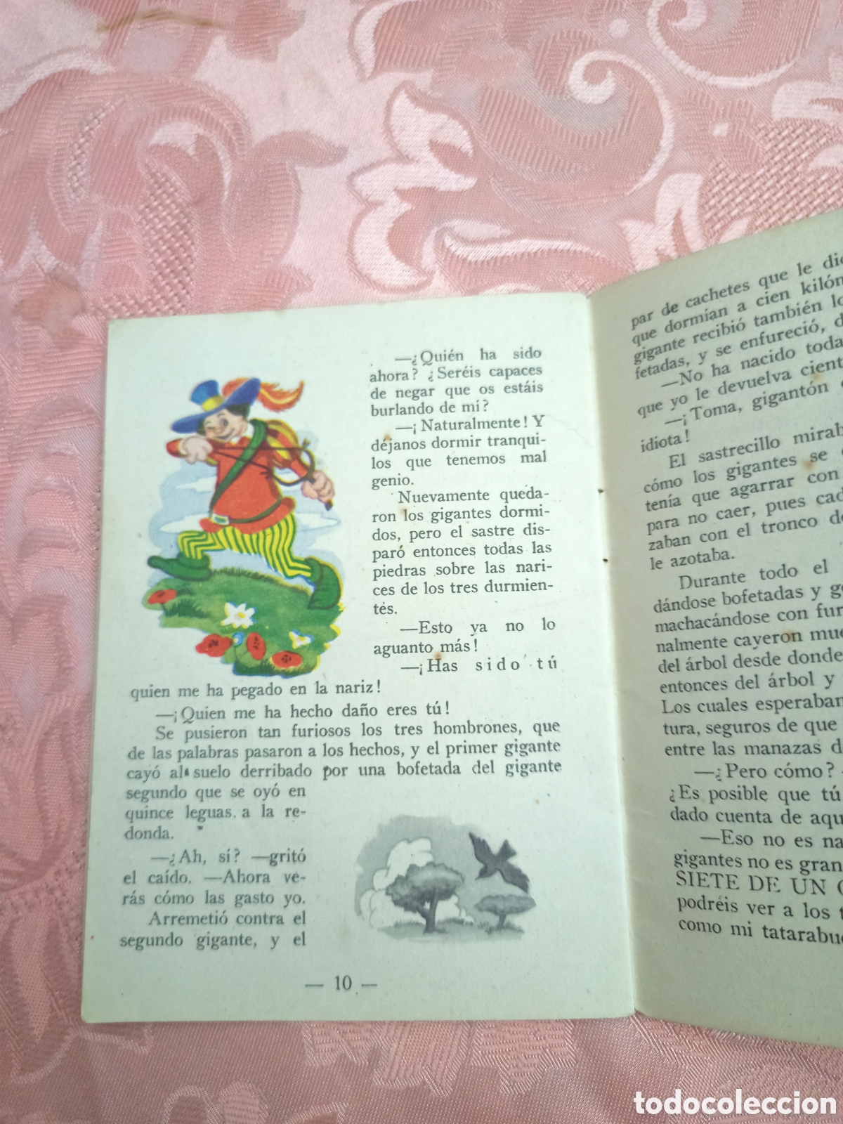 Libros de segunda mano: Antiguo cuento El Sastrecillo Valiente. - Foto 3