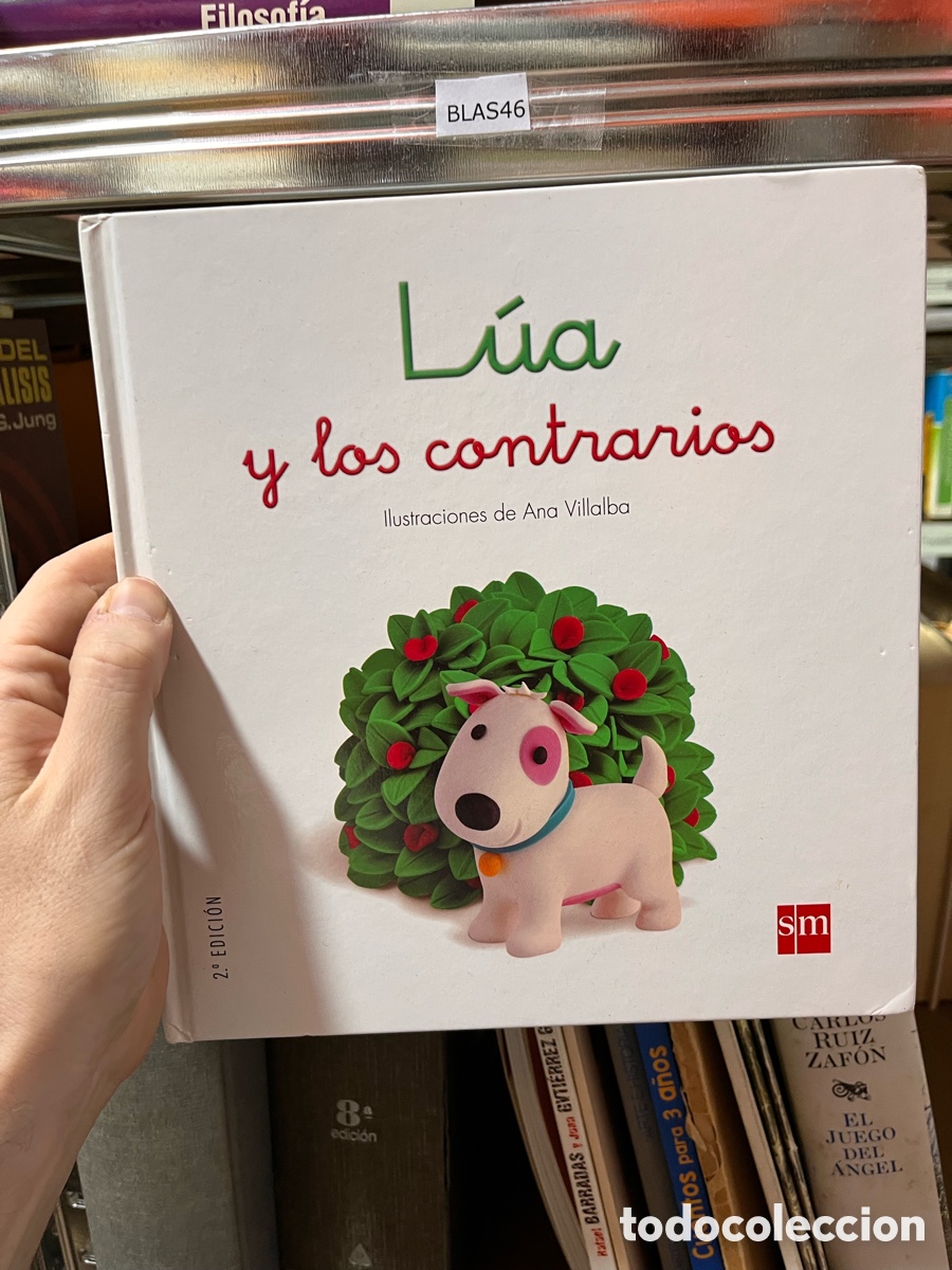 Libros de segunda mano: BLAS46 l&uacute;a y los contrarios Ilustraciones de Ana Villalba SM