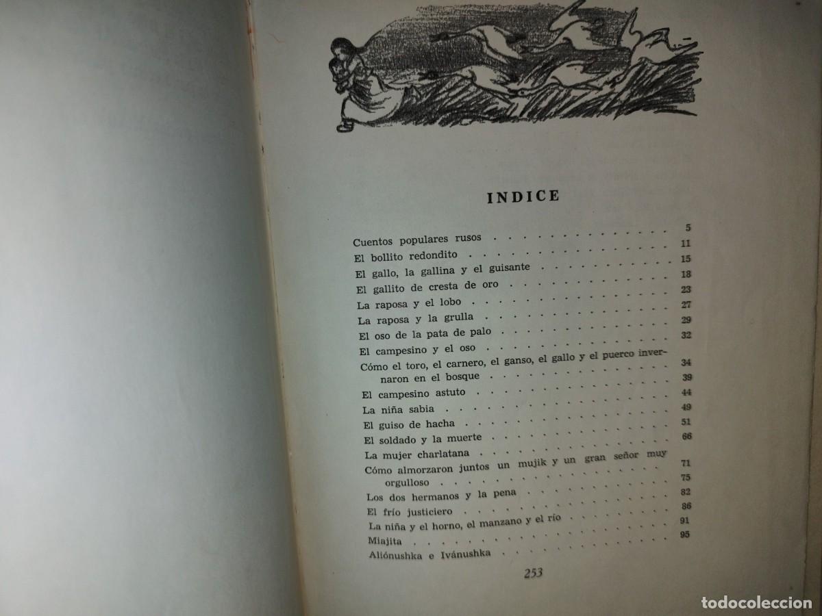 Libros de segunda mano: 156- Cuentos Populares Rusos - Editorial Progreso, Mosc&uacute; - 70s - Foto 7