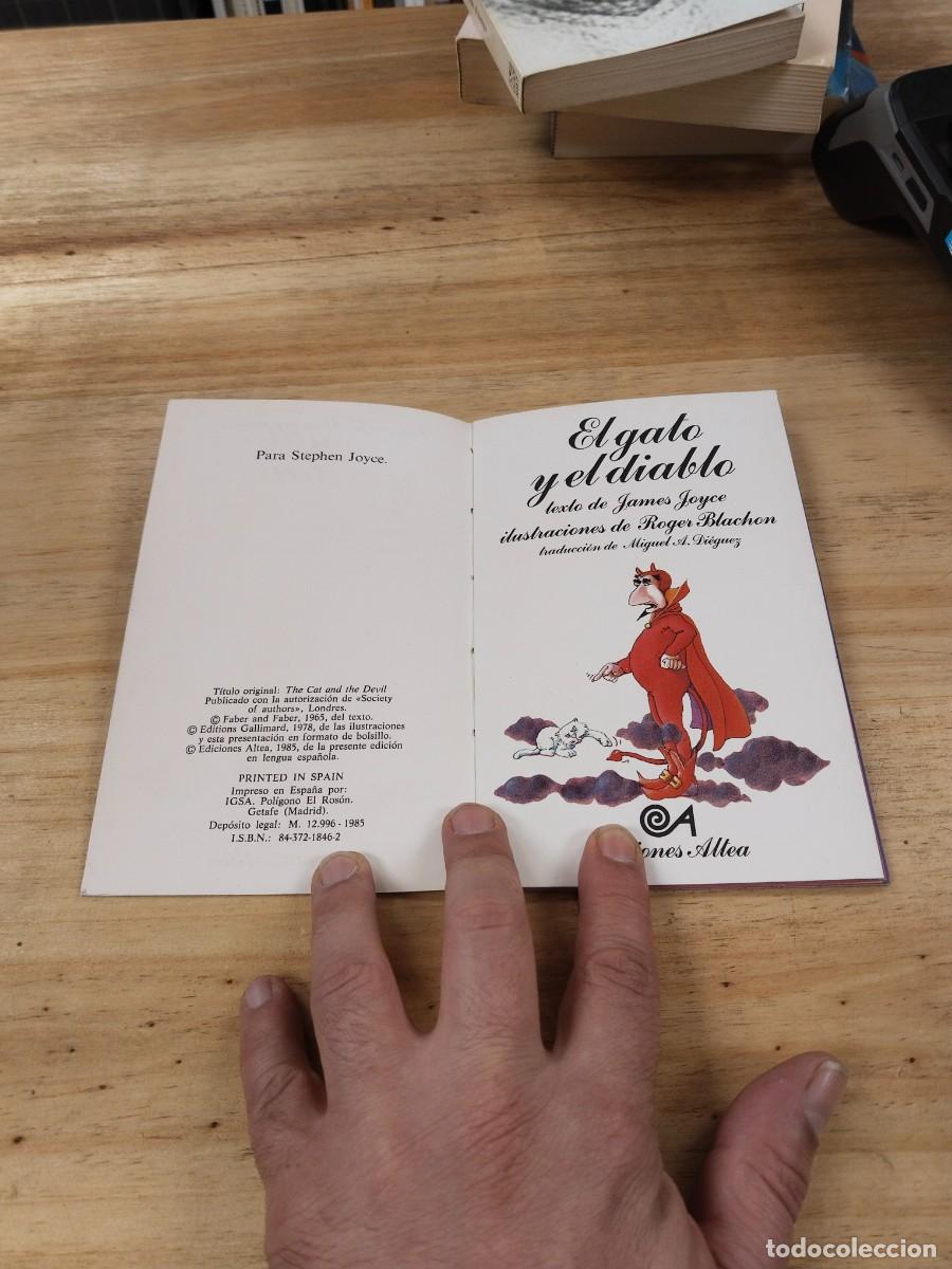 Libros de segunda mano: El Gato y el Diablo - James Joyce - Foto 5