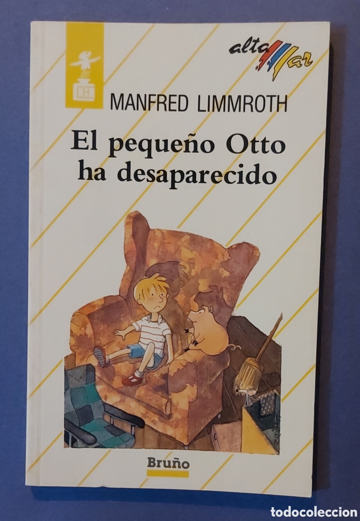 Second hand books: El peque&ntilde;o Otto ha desaparecido, de Manfred Limmroth. Editorial Bru&ntilde;o, colecci&oacute;n Altamar 1990