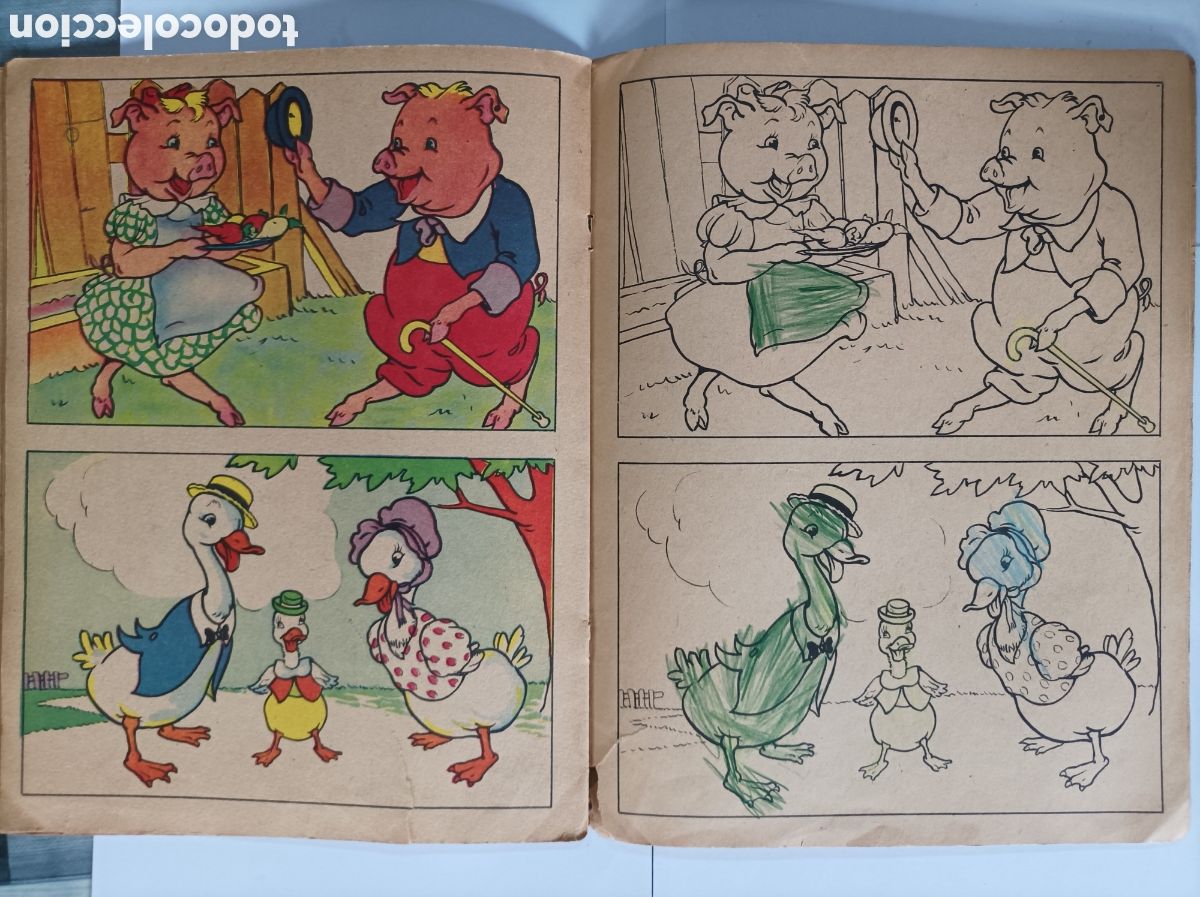 Libros de segunda mano: MANCHAS ALEGRES. ALBUM DE COLOREAR. ADOLFO DAN. SIGMA. USADO. - Foto 5