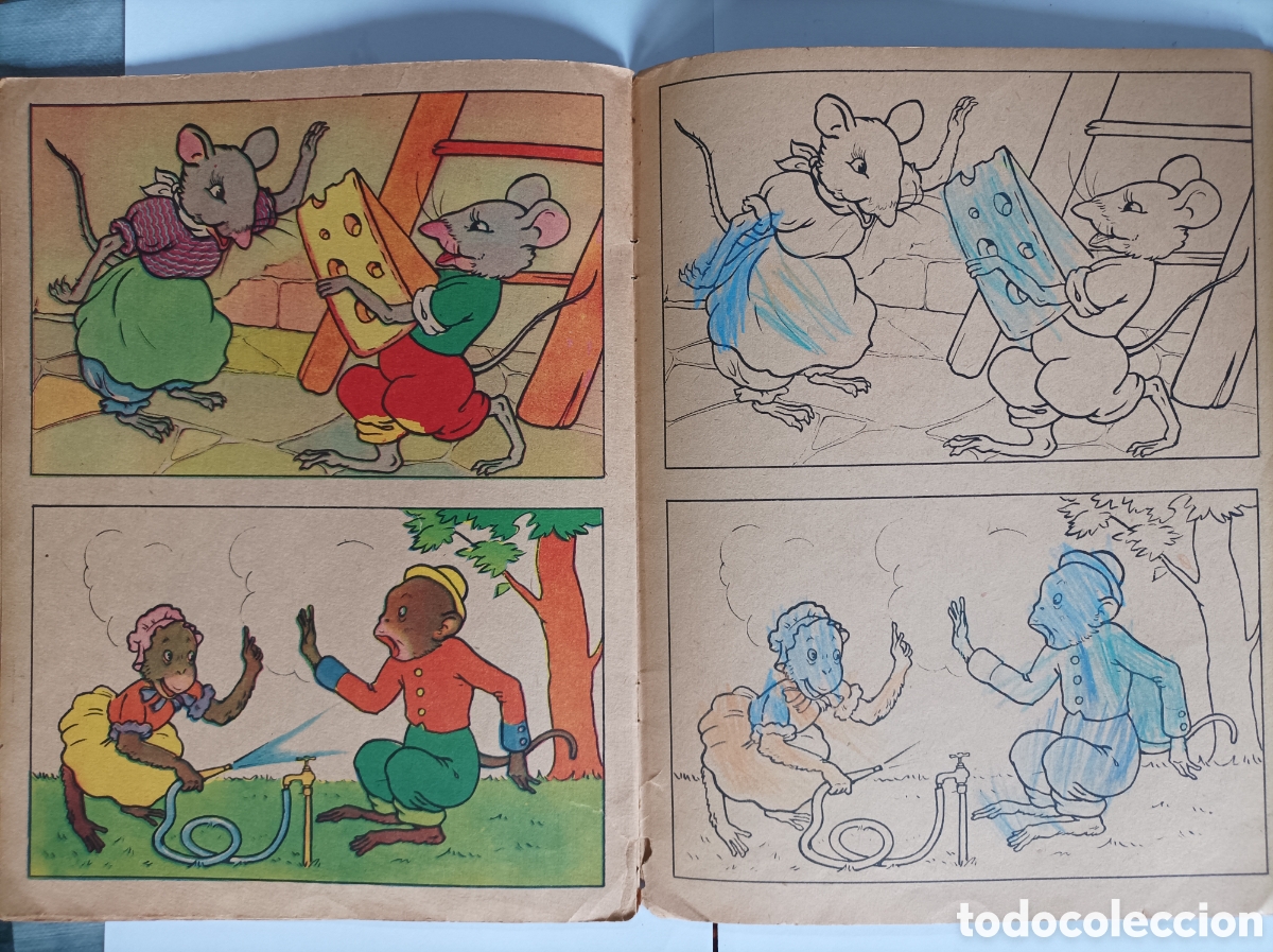 Libros de segunda mano: MANCHAS ALEGRES. ALBUM DE COLOREAR. ADOLFO DAN. SIGMA. USADO. - Foto 6