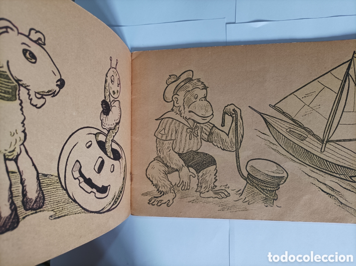 Libros de segunda mano: DIBUJOS M&Aacute;GICOS. ALBUM DE COLOREAR. SIGMAR. - Foto 3