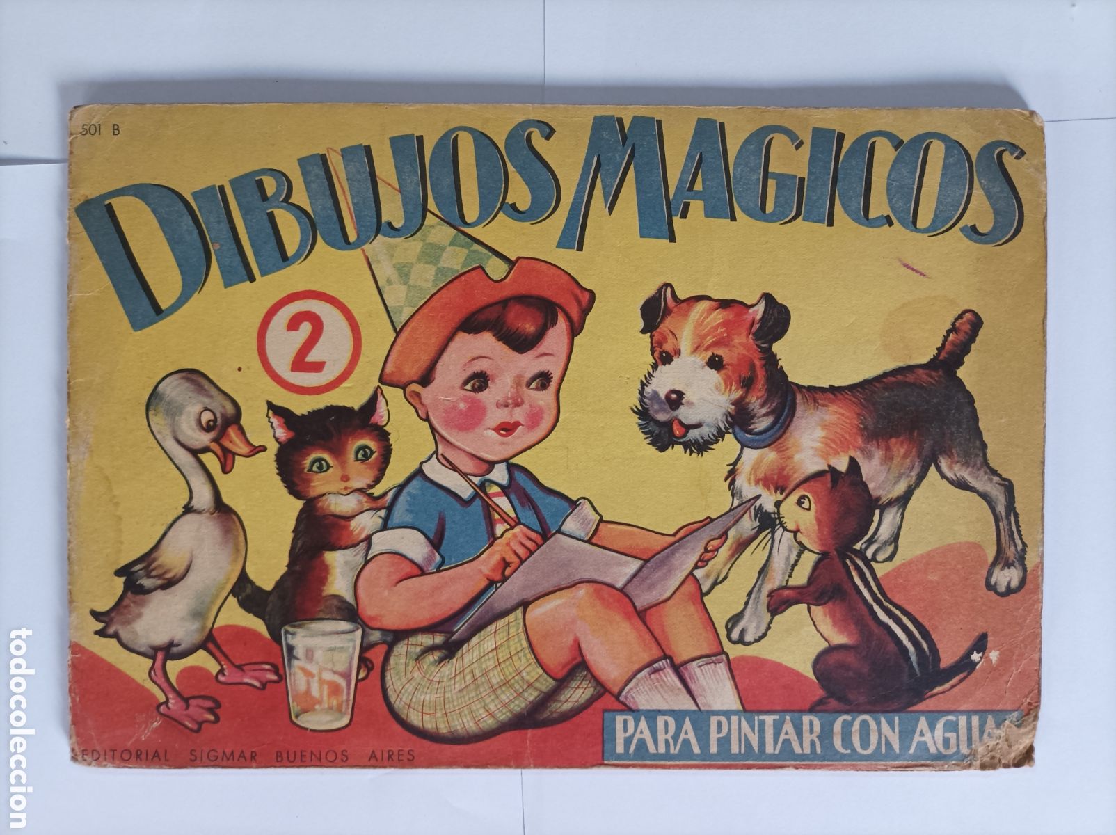 Libros de segunda mano: DIBUJOS M&Aacute;GICOS. ALBUM DE COLOREAR. SIGMAR. - Foto 1