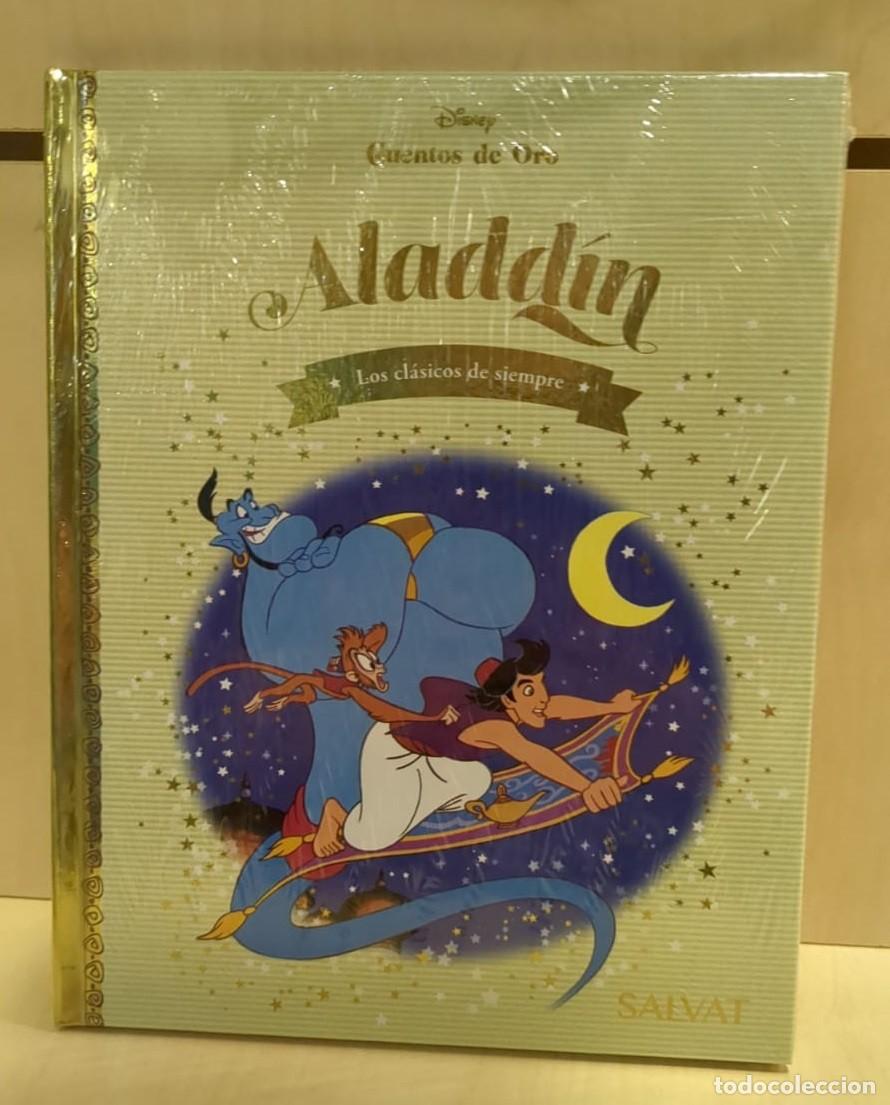 Libros de segunda mano: Aladd&iacute;n: Disney cuentos de oro Salvat [New] - Foto 1