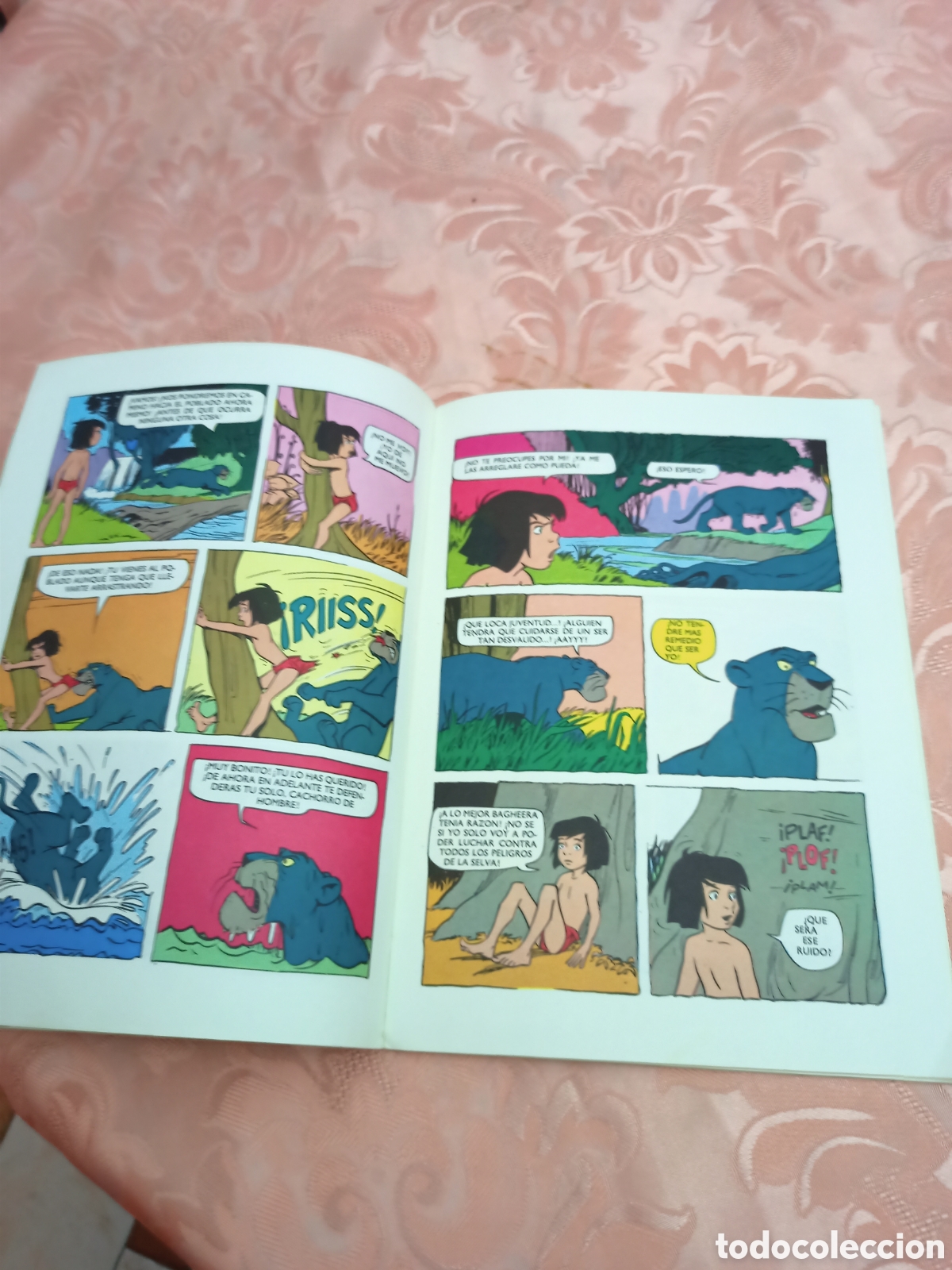 Libros de segunda mano: Cuento El libro de la selva.Walt Disney.A&ntilde;o 1987 - Foto 4