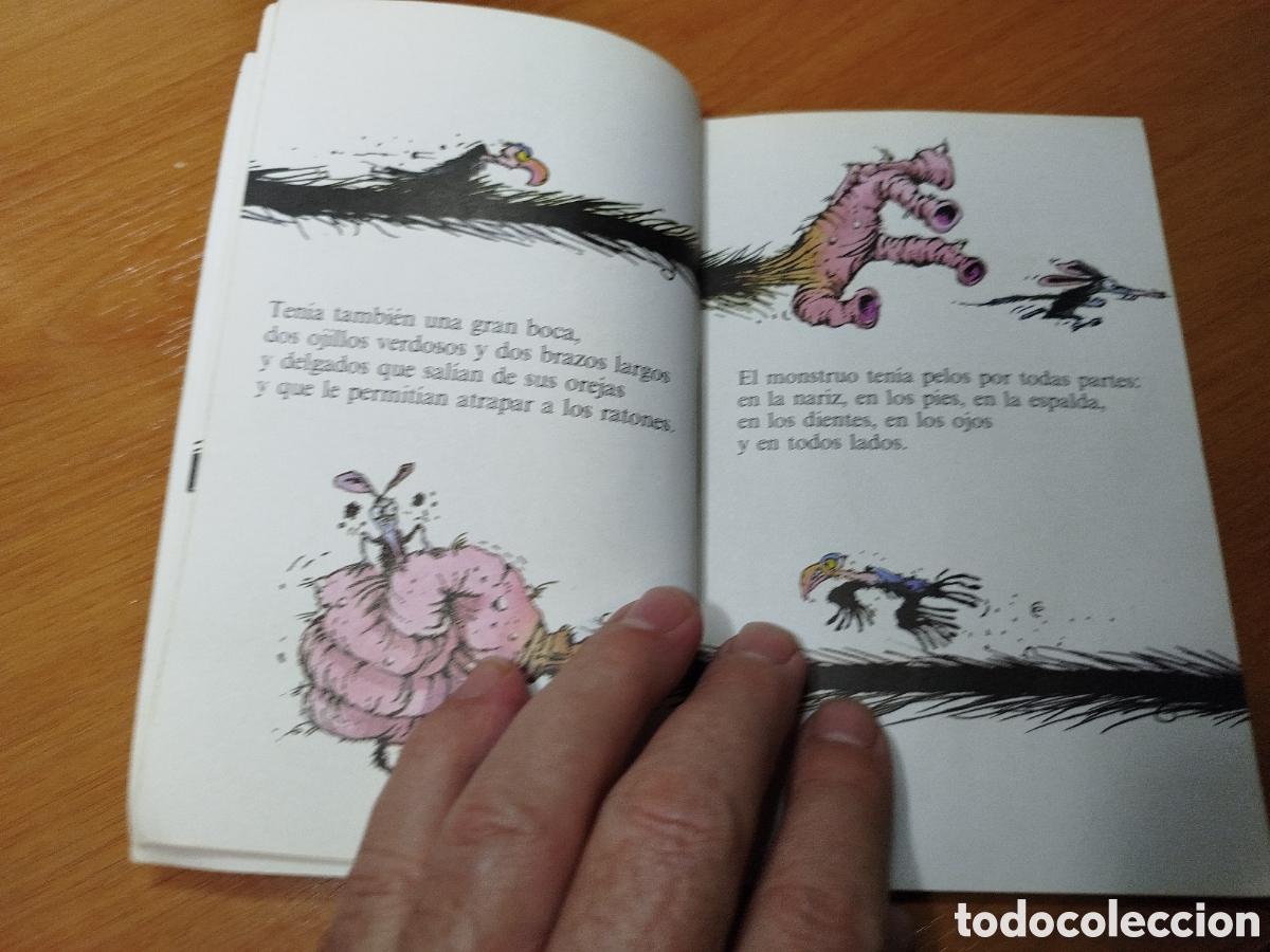 Libros de segunda mano: El monstruo peludo. Altea Benjam&iacute;n. Cuento divertido - Foto 2