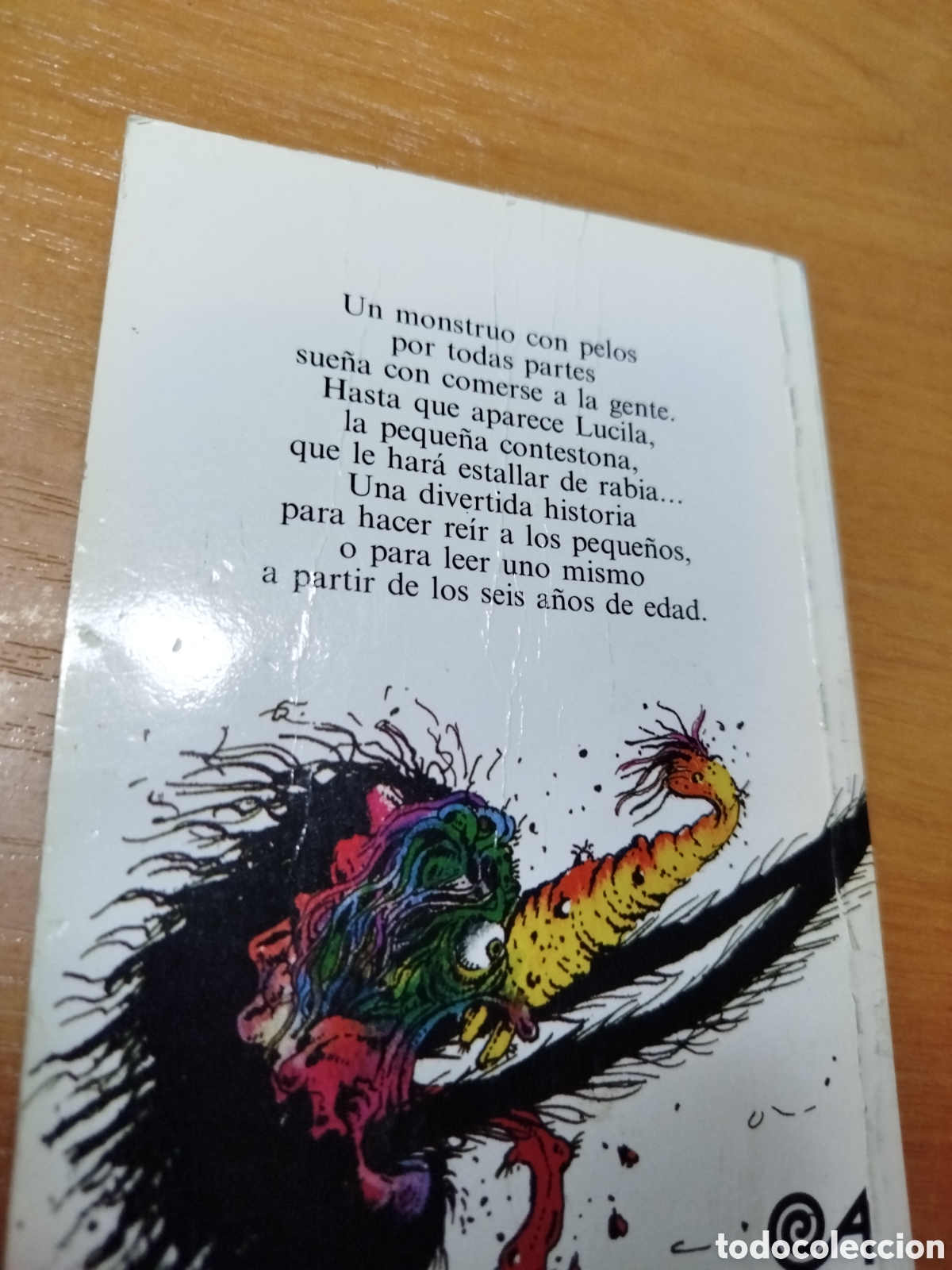 Libros de segunda mano: El monstruo peludo. Altea Benjam&iacute;n. Cuento divertido - Foto 3