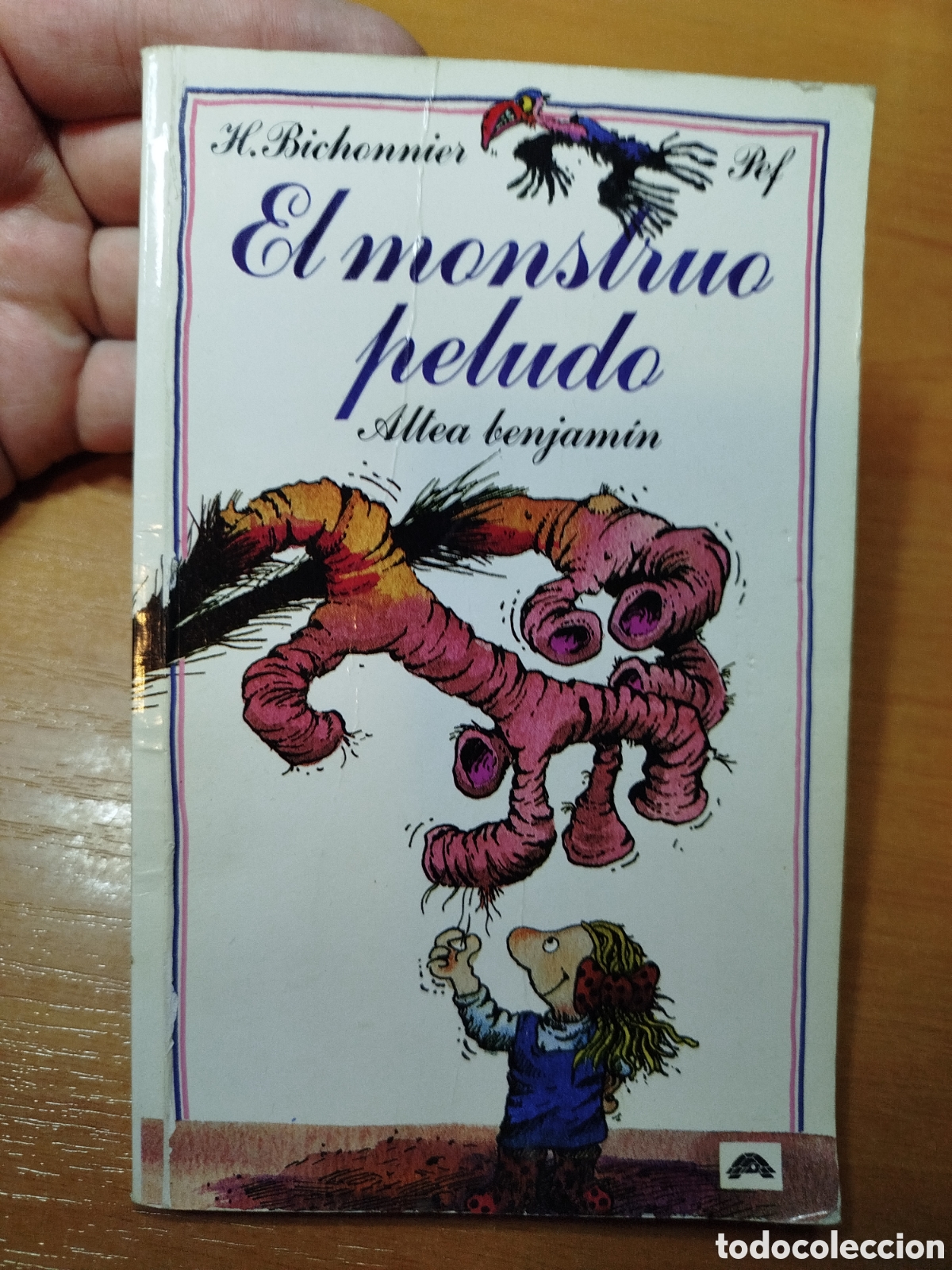 Libros de segunda mano: El monstruo peludo. Altea Benjam&iacute;n. Cuento divertido - Foto 1