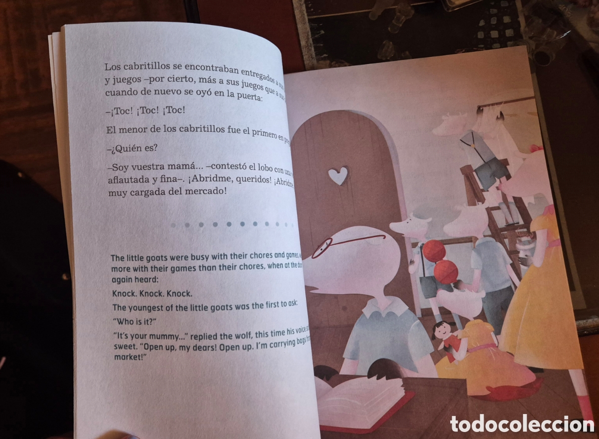 Libros de segunda mano: El lobo y los siete cabritillos - Foto 3