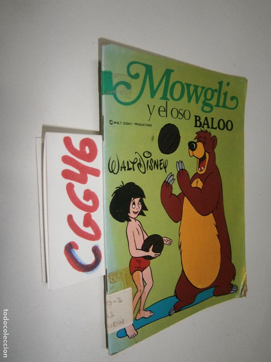 Gebrauchte B&uuml;cher: ANTIGUO CUENTO INFANTIL - MOWGLI Y EL OSO BALOO
