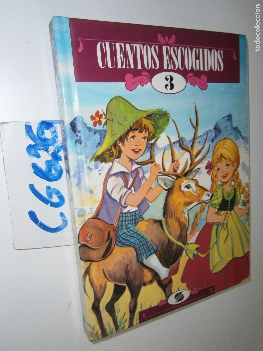 Libros de segunda mano: ANTIGUO LIBRO - CUENTOS ESCOGIDOS - Foto 1